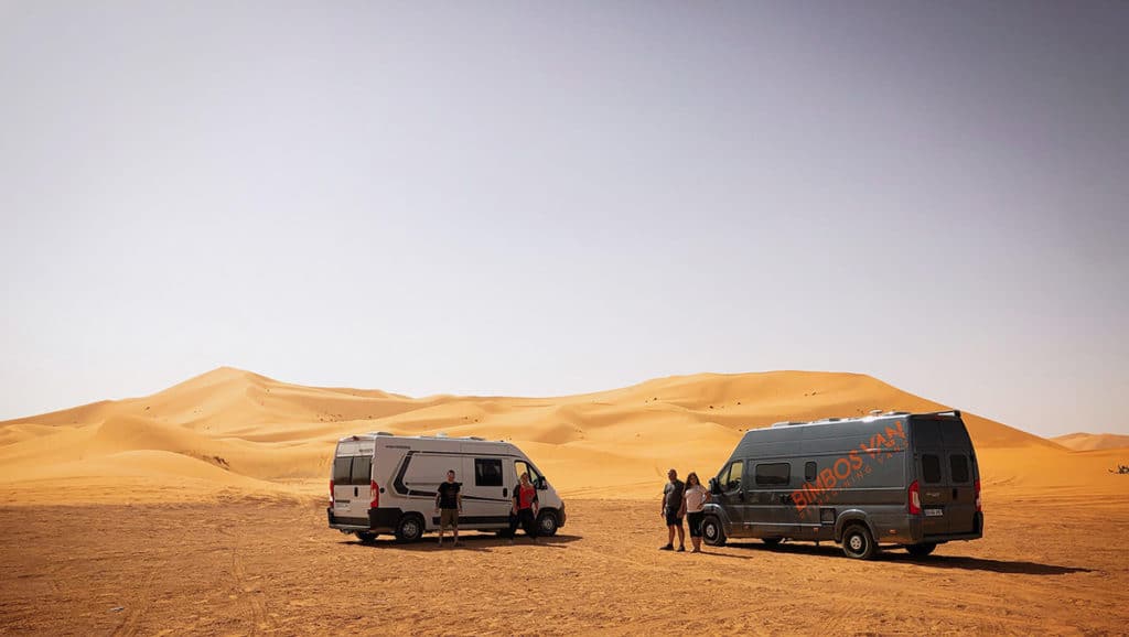 Viaje a Marruecos en furgoneta Camper. Bimbos Van
