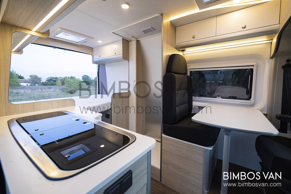 Ducato H2 L2 2 plazas Bimbos Van. Equipación furgonetas camper Girona