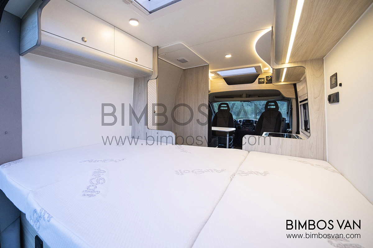 Ducato H2 L2 2 plazas Bimbos Van. Equipación furgonetas camper Girona