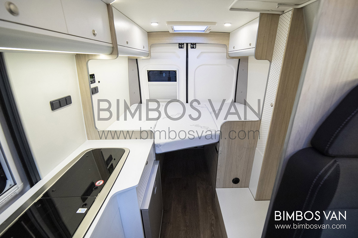 Ducato H2 L2 2 plazas Bimbos Van. Equipación furgonetas camper Girona