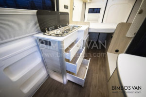 Ducato H2 L2 2 plazas Bimbos Van. Equipación furgonetas camper Girona