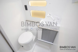 Ducato H3 L4 Camper con garaje para paramotor y bicicletas. Bimbos Van equipación de furgonetas
