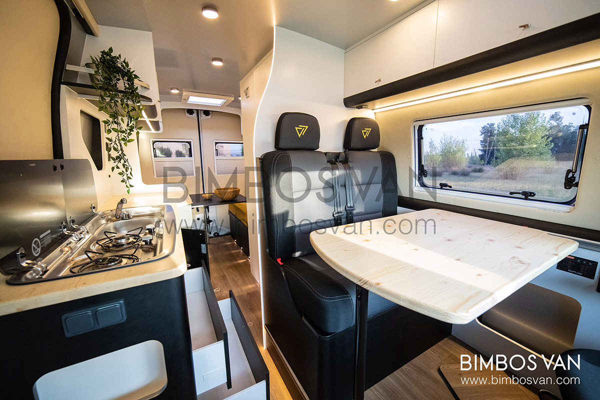 Vulcano Vans XL. La marca de Campers fabricada por Bimbos Van