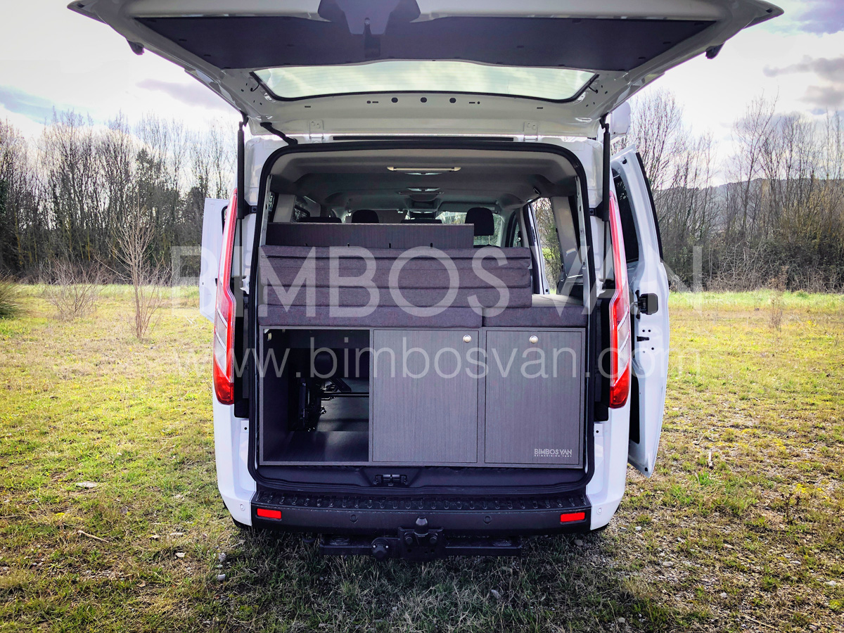 Ford custom mueble cama camper Bimbos Van
