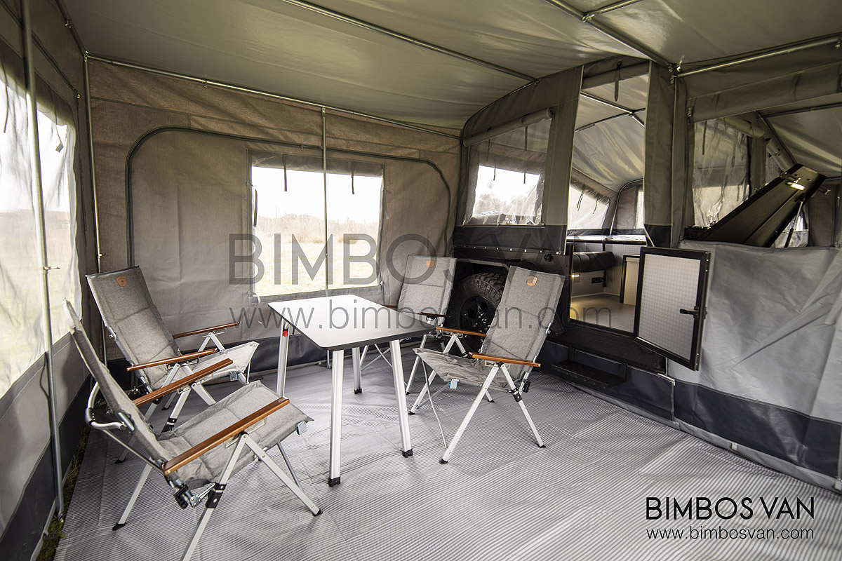 Remolque 4x4 offroad para Ford Raptor. Bimbos Van