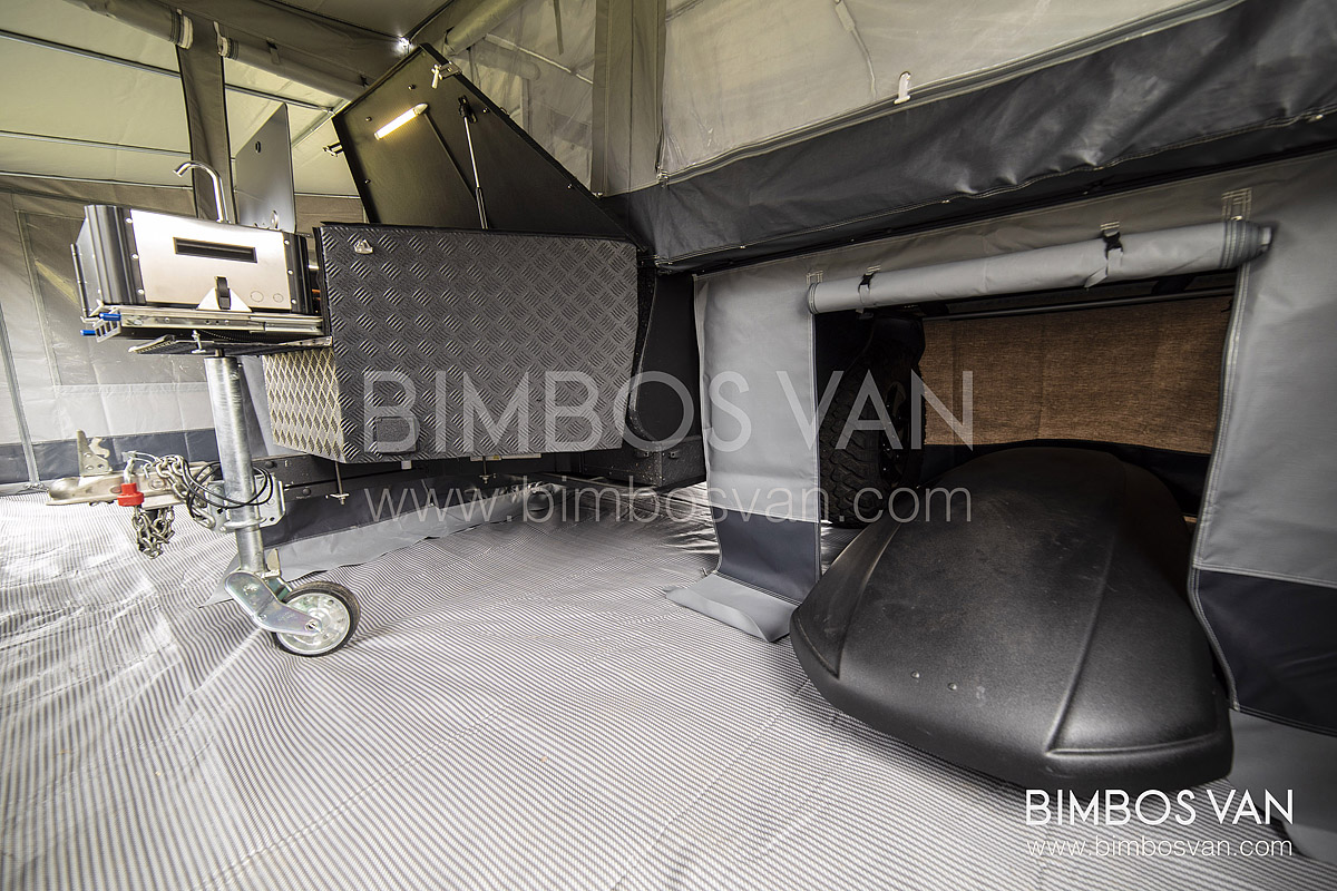 Remolque 4x4 offroad para Ford Raptor. Bimbos Van