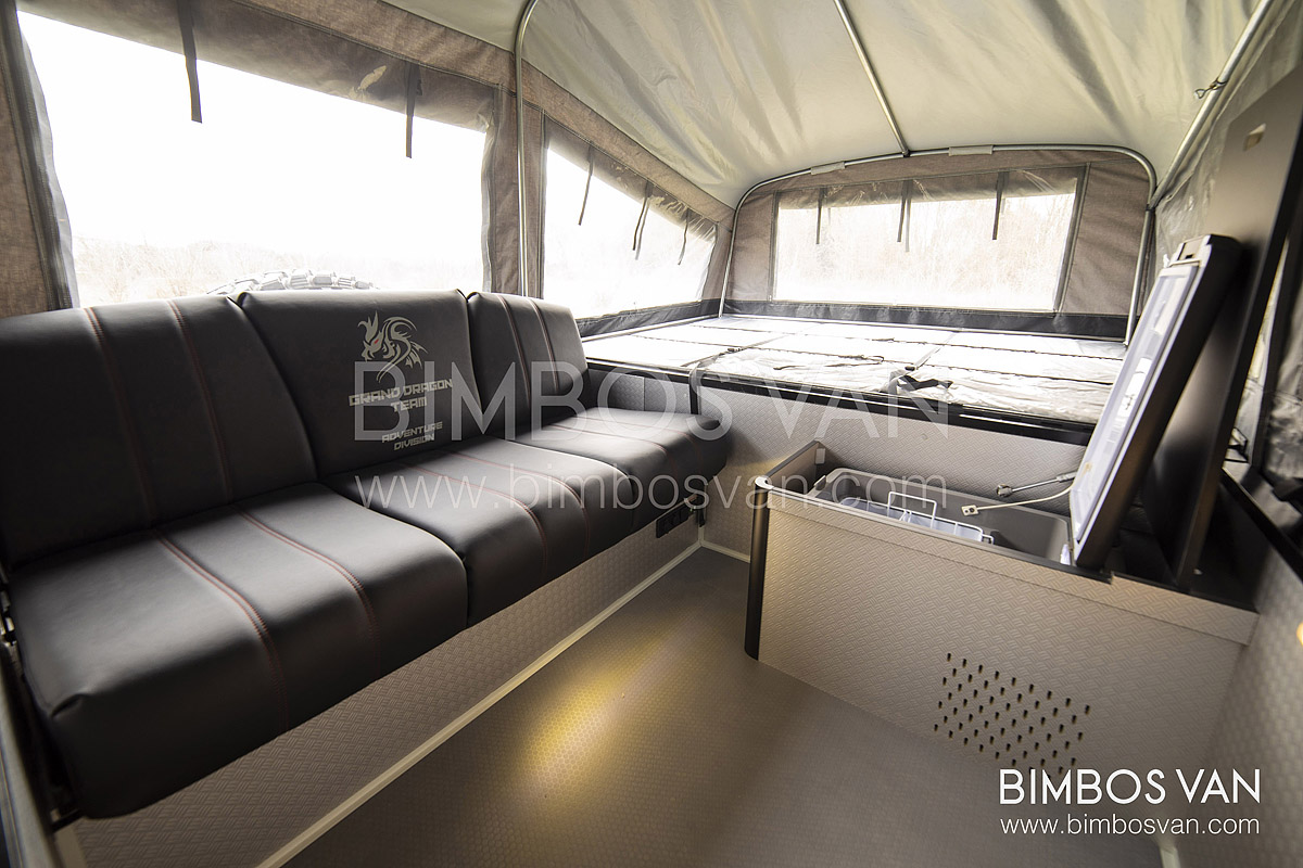 Remolque 4x4 offroad para Ford Raptor. Bimbos Van