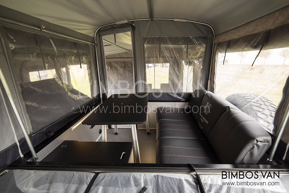 Remolque 4x4 offroad para Ford Raptor. Bimbos Van